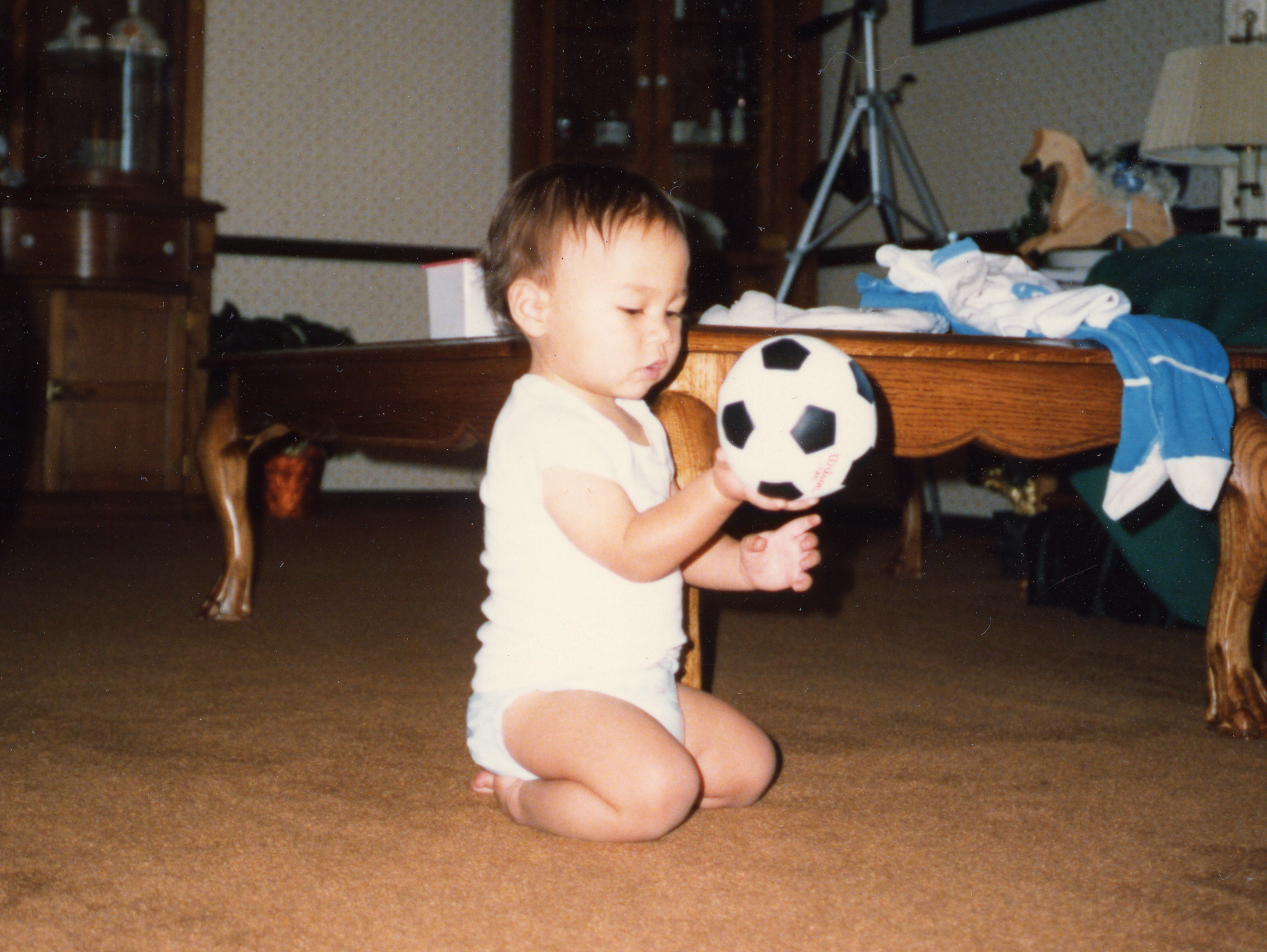 1_doug and soccer ball